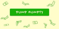 a green sign with the words pump humpy